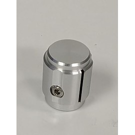 1st Source Vintage Radio Knob, Alco Miniature Billet Aluminium Knob (1 Pack)