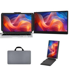 Laptop Monitor Extender, Portable Monitor for Laptop, Screen Extender Portable16:9, HDMI/Type-C Plug and Play Display Screen Extender Monitor 1080P for Tablet Laptops PC/Mac/Phone