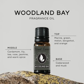 Woodland Bay Premium Grade Fragrance Oil - 10ml - Scented Oil