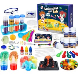 Why2Wise 70+ Science Experiment Kits for Kids - STEM Activities Educational Scientist Toys for Boys Girls Chemistry Set, Age 6,7,8,9,10,11,12,13,14