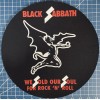Universal Black Sabbath Turntable Slipmat For Vinyl Records Fits 12"