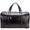McKlein Carry-all Duffel, Kinzie, Top Grain Cowhide Leather, Black (88195)