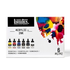 Liquitex Ink! Set Da 6 Flaconi Da 30 ml "Essenziali"