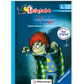 Hilfe, ich bin ein Vampir - Leserabe 2. Klasse - Erstlesebuch ab 7 Jahren (mit Mildenberger Silbenmethode)