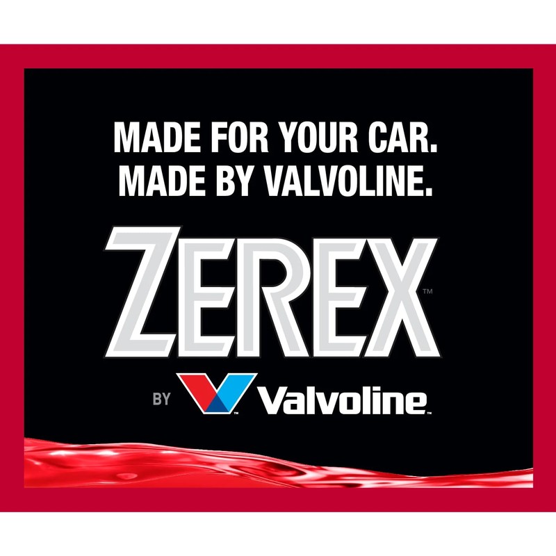 Zerex Asian Vehicle Red Antifreeze Coolant Concentrate 1 Gallon