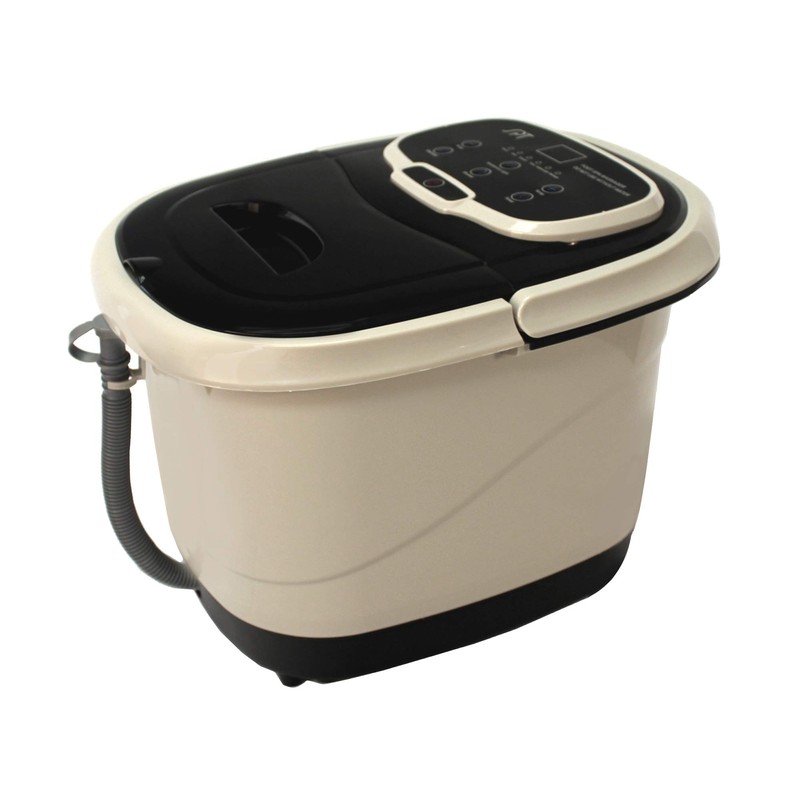 SPA-3549 – SPT Foot Spa Bath Massager w/Motorized Rollers, Tan