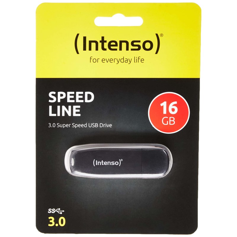 Intenso Speed Line 16GB Memory Stick USB 3.2 Gen 1x1,