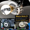 Dual Piston Brake Caliper Compressor, 25750 Brake Pad Spreader Compatible