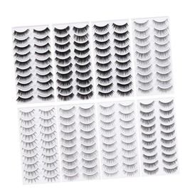 Gatuida 80 Pairs Faux Strip Eyelashes Cat Eye Wispy Extensions for Women Teens Easy Application Natural Look for Daily Wear Special Occasions