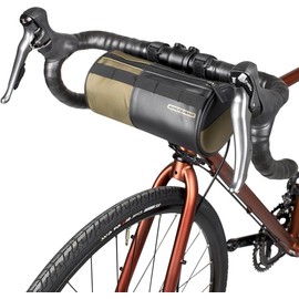 GORIX Bike Handlebar Bag Waterproof Front Bag Cylinder Durable Lightweight Road MTB Cycling Bicycle (DeviSuge)