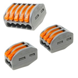 WAGO Clamps for Flexible and Rigid Ladders Assortment of 50