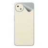 PDA Kobo Skin Seal AQUOS wish 4 Compatible [Satin/Pearl White]