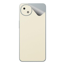 PDA Kobo Skin Seal AQUOS wish 4 Compatible [Satin/Pearl White]