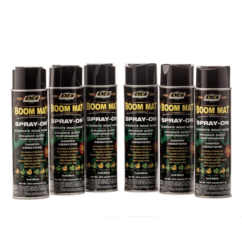 Design Engineering 050220 Boom Mat Spray-on Sound Deadening to Reduce