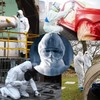 V VICOGARD Hazmat Suits,10 Colors Options Disposable Protective Coveralls, Paint