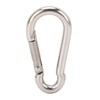 10Pcs Carabiner Clip Spring Snap Hook Heavy Duty Quick Link