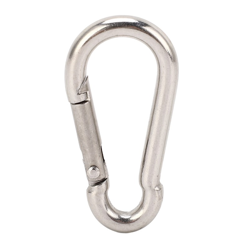 10Pcs Carabiner Clip Spring Snap Hook Heavy Duty Quick Link