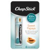 ChapStick Papaya 100% Natural Lip Butter Tube, Lip Balm -