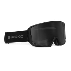 SIROKO - Snowboard and Ski Goggles with Magnetic Lens G3 Ranquet Black