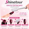 Esmaltes Uñas Gel Uñas Efecto Ojo Gato 3ddoble Iman,6 Uds