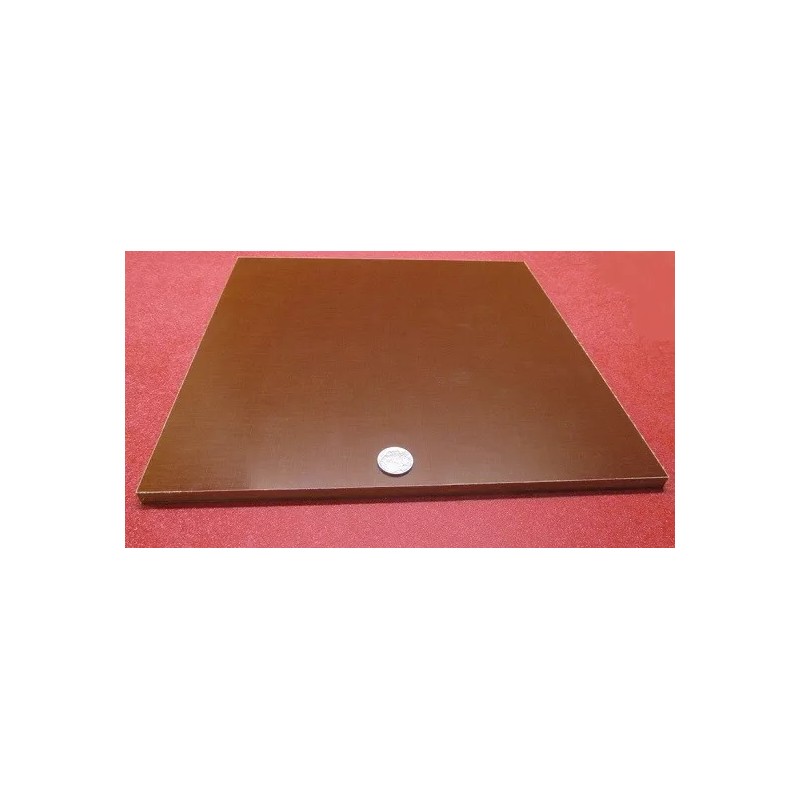 Micarta Linen Phenolic LE Grade Sheet .375" (3/8") Thick x
