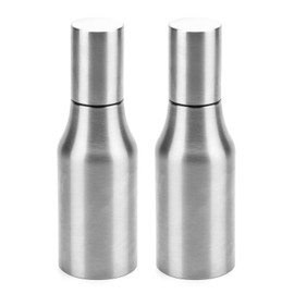 Foraineam 2-Pack 17oz (500ML) Olive Oil Dispenser Bottle Stainless Steel Leakproof Olive Oil Container Kitchen Oil Bottles