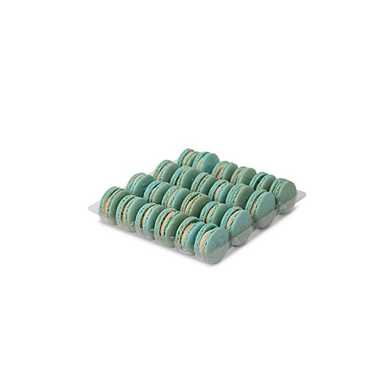 Blue Caramel Macaron Tray by Mademoiselle Macaron - Tray of