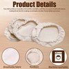 BakeMaster 6 Pack Sourdough Cover Reusable Fermentation Lids for Jars