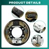Drive-up Club Car Brake Assembly, Rear Brake Cluster for Club