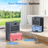 Dehumidifiers for Home, 95 OZ Water Tank Dehumidifier with Drain