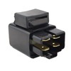 STABSOLI Starter Motor & Solenoid Relay & Ignition Switch for