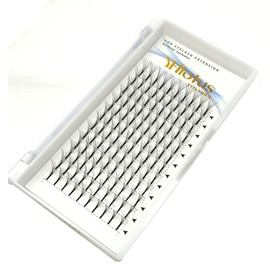 Premade Lash Trays C/D Curl 7d Eyelashes Fans 7d 8d Mink Eyelashes Extensions 0.07Thickness Long Stem Fiber Cluster Lashes (7D 0.07 Long Stem C 8mm)