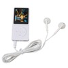MP3 Player MP4 Player, MP3 Music Player with Speaker FM Radio Earphone, Portable HiFi Lossless Sound MP3 Mini Music Player Voice Recorder, Gifts (White)
