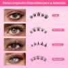 Gorgeous Olivia 88 Pestañas Postizas Kit Completo Rosa Chicle Moonstone
