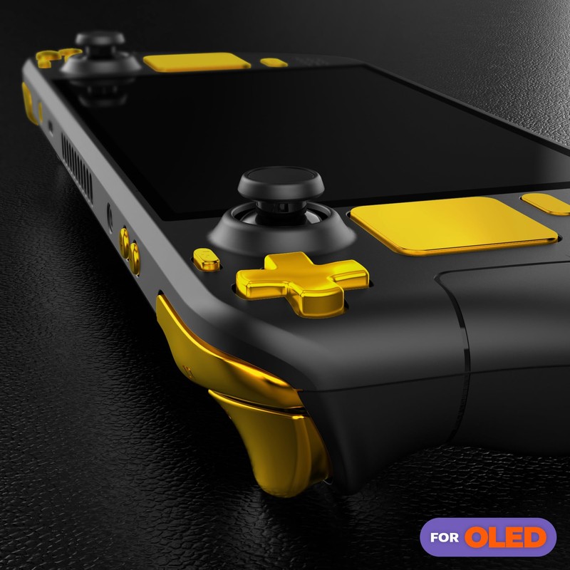 eXtremeRate DIY Replacement Buttons Set for Steam Deck OLED, Custom