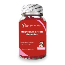 EILIN YHT Calm Magnesium Citrate Gummies Bone and Muscle Support Dietary Supplement 60 Counts