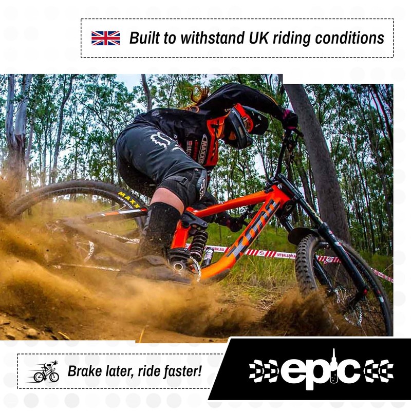 epic Disc Brake Pads with Cooling Fins | Fits H03A,