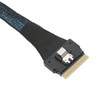 Data Transmission Cable Slim SAS SFF‑8654 8i to SFF‑8654 8i
