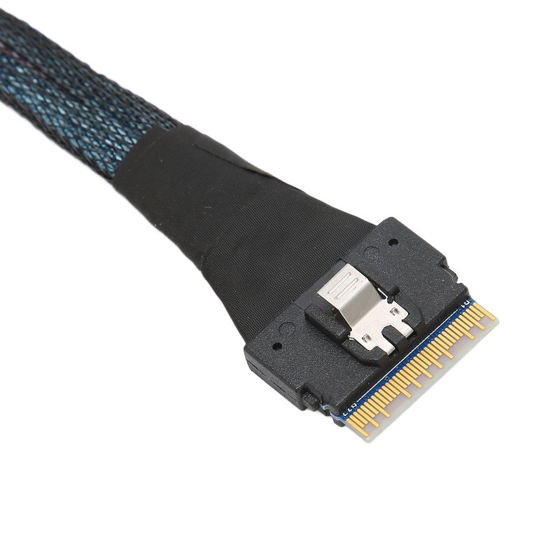 Data Transmission Cable Slim SAS SFF‑8654 8i to SFF‑8654 8i