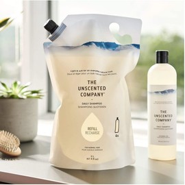 The Unscented Company Unscented Shampoo Refill Pouch, 67.6 FZ