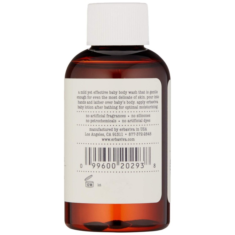erbaviva Baby Body Wash, 2 Fl Oz