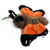 Butterfly Amelina Plush Key Ring Orange Plush Toy Cuddly Toy,