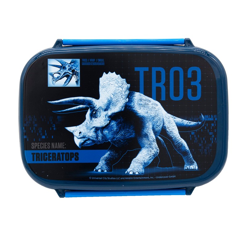 Scooli Lunch Box for Children with Removable Insert - Jurassic