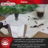 MAGEFESA Kenia Stovetop Espresso Moka Pot, 6-Cup/10 oz, Italian Coffee