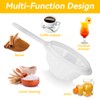 Fine Strainer, Hair Strainer Kitchen, 400/200/100 Mesh Kitchen Strainer, Plastic,