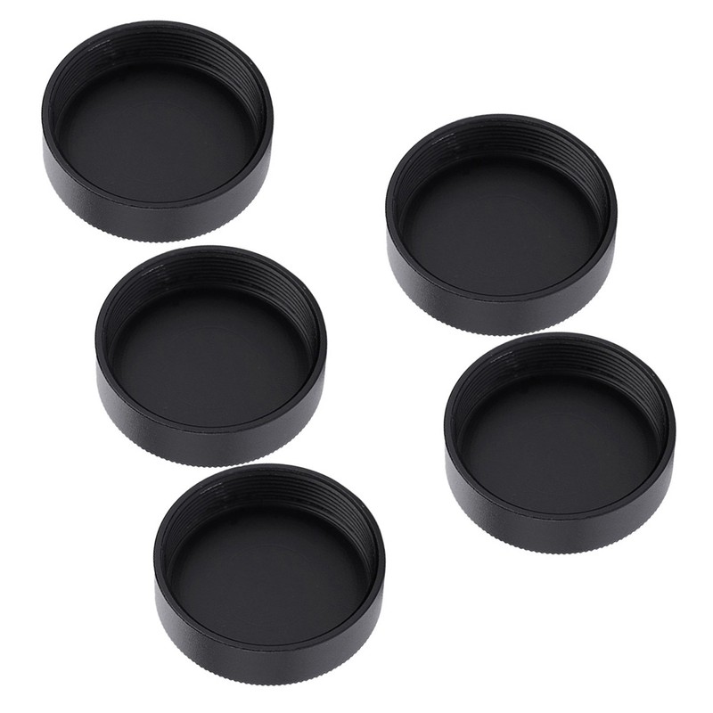 5pcs Metal C Mount Rear Lens Cover Cap 27mm for