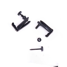 Mikinona Violin Strings Violin Strings 4pcs Brass Practical Tuner Violin Tuning Adjuster / - Full-size Black Tuners Tools Universal Fine Parts /-/ Fiddle Faddle Violin Tuner Violin Tuner