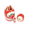 Semyonov Number Play Toy, 10 Pieces, Russian Goods, Bear,