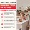 Gozitepe Ubiquinol CoQ10 600 mg Weichkapseln mit Omega 3, 6,