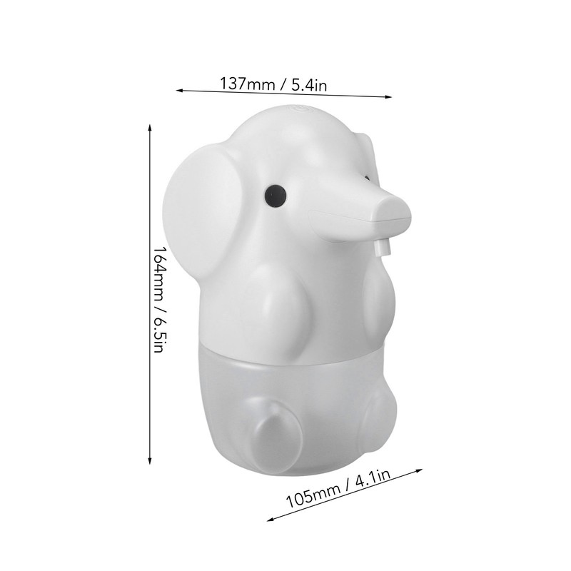 Cute Pet Elephant Touchless Soap Dispenser USB Rechargeable Automatic Foaming